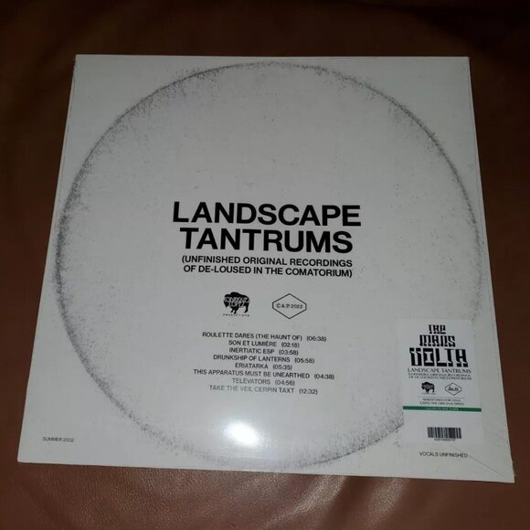 The Mars Volta Landscape Tantrums LP ~ Ltd Ed Glow-In-The-Dark Vinyl ~ Sealed! - Picture 1 of 2